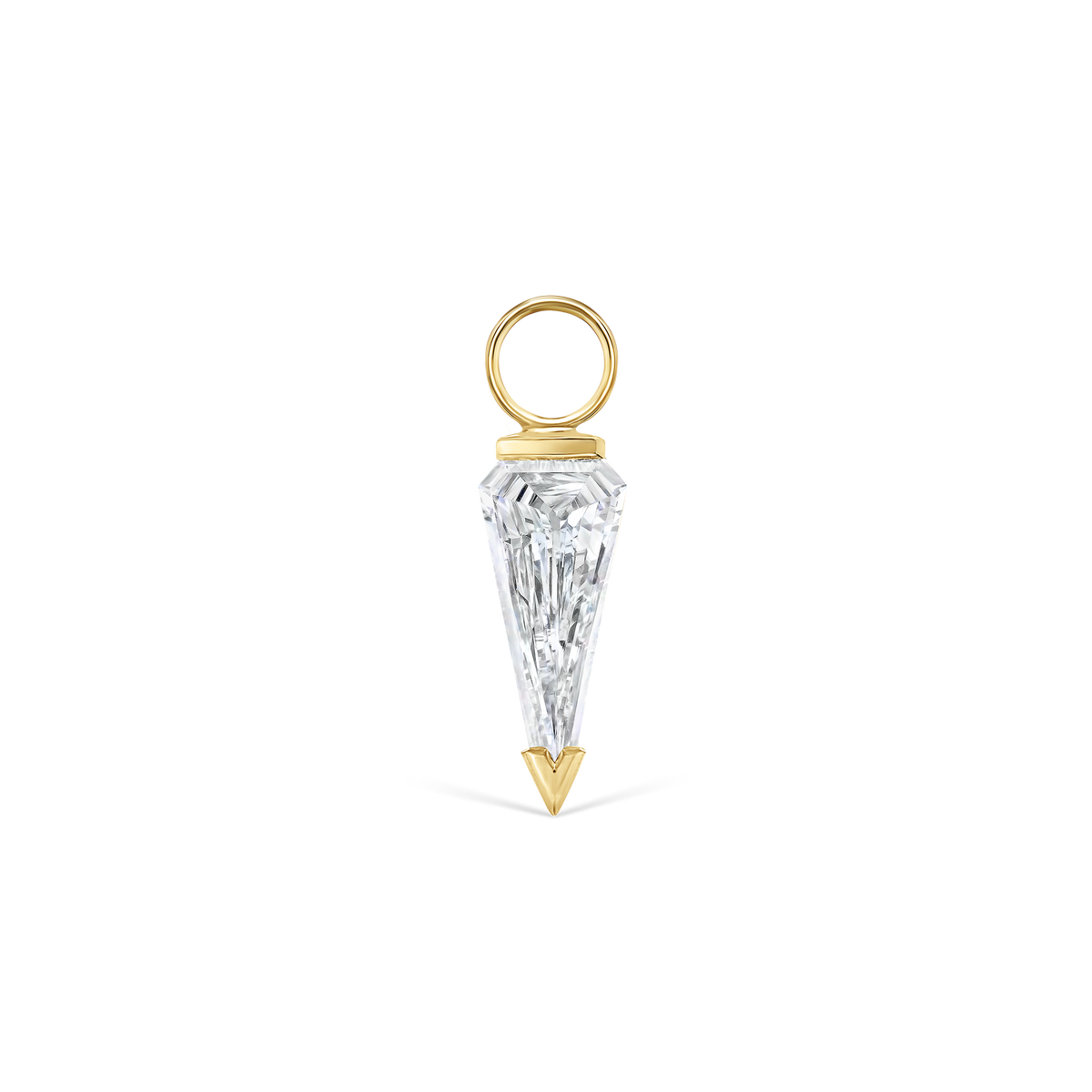 Silhouette Diamond Charm