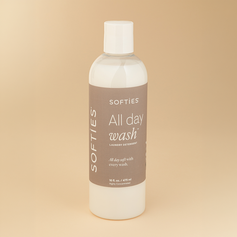 Softies x The Fill All Day Wash™ Laundry Detergent