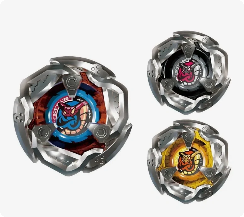[FullSet] Takara Tomy Beyblade BX-16 Viper Tail Select Random Booster Vol 2