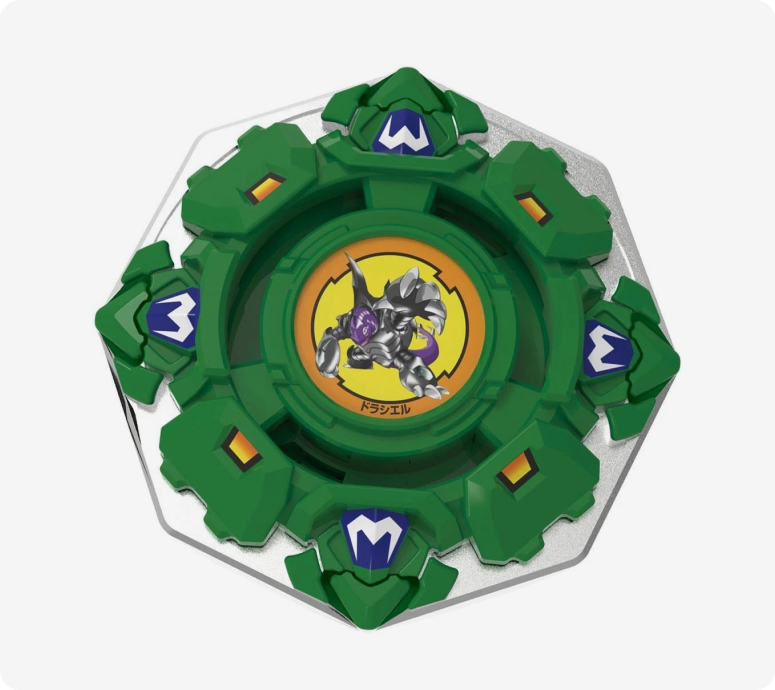 Takara Tomy Beyblade X BX-00 Booster Draciel S 7-60D