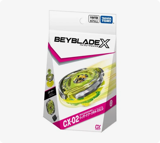 Takara Tomy Beyblade X CX-02 WizardArc R4-55LO