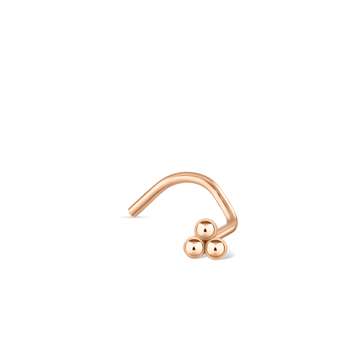Three Ball Trinity Nostril Screw