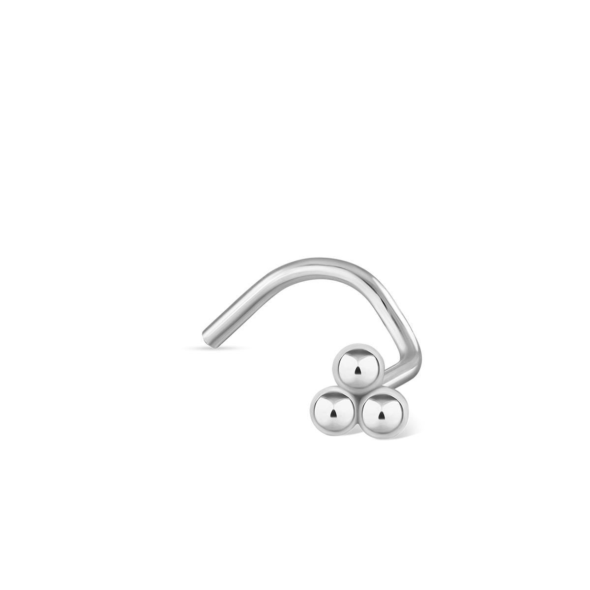 Three Ball Trinity Nostril Screw