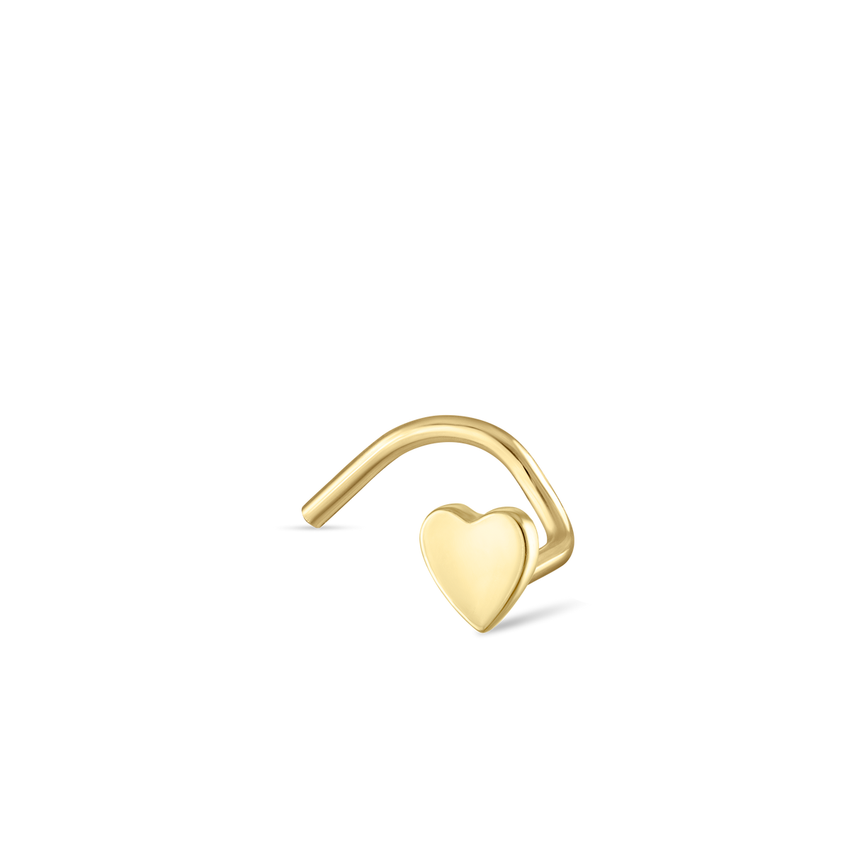 Plain Heart Nostril Screw