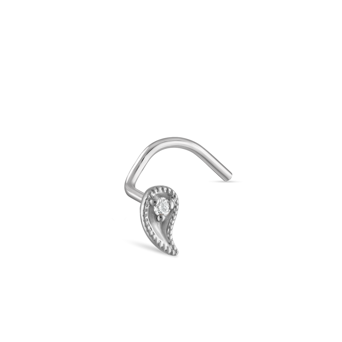 Diamond Paisley Nostril Screw