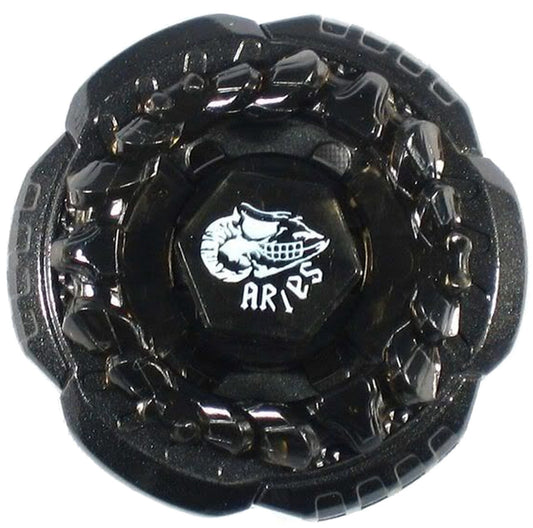 Rock Aries ED145D BLACK Metal Masters Beyblade Booster