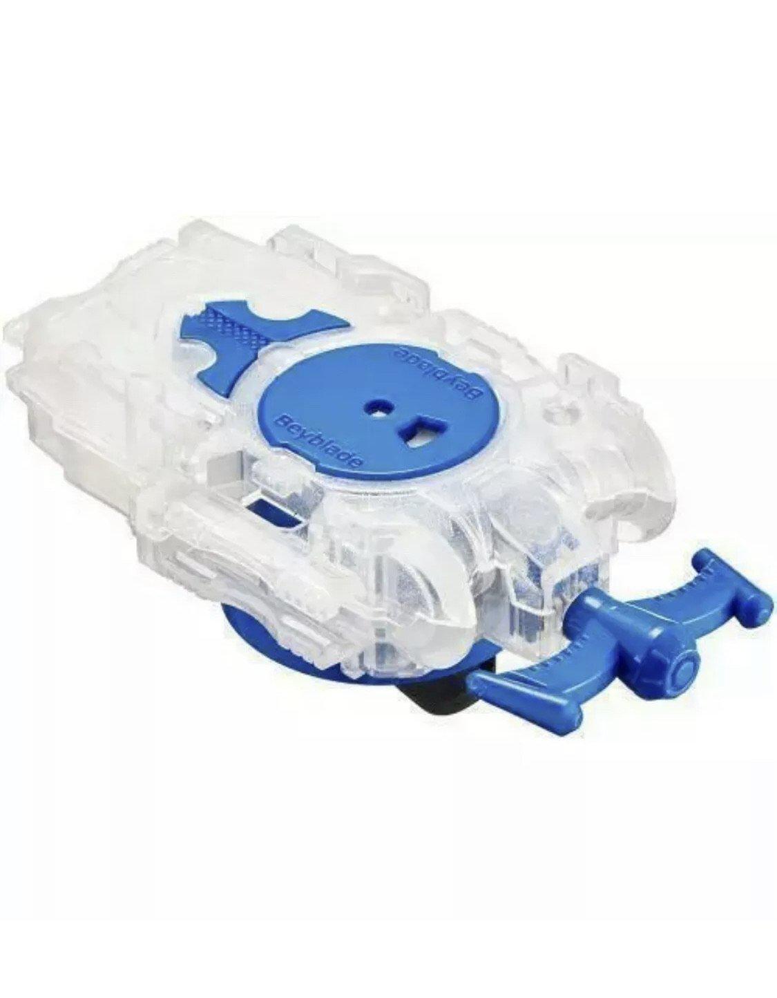 Takara Tomy Beyblade Burst B-99 Left Spin Bey Launcher Clear White