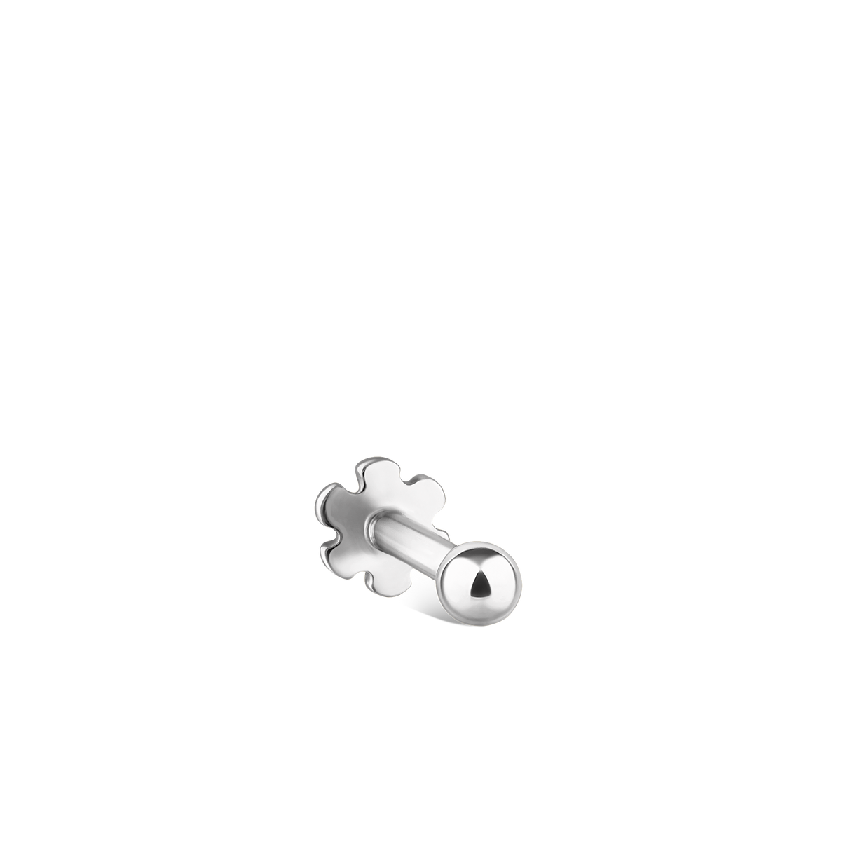 Ball Threaded Stud Earring