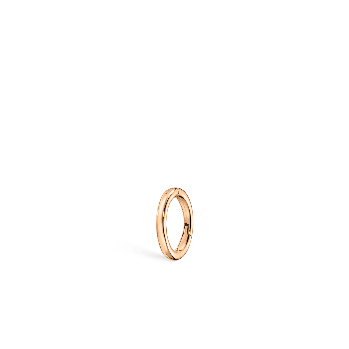 Plain Gold Hoop Earring