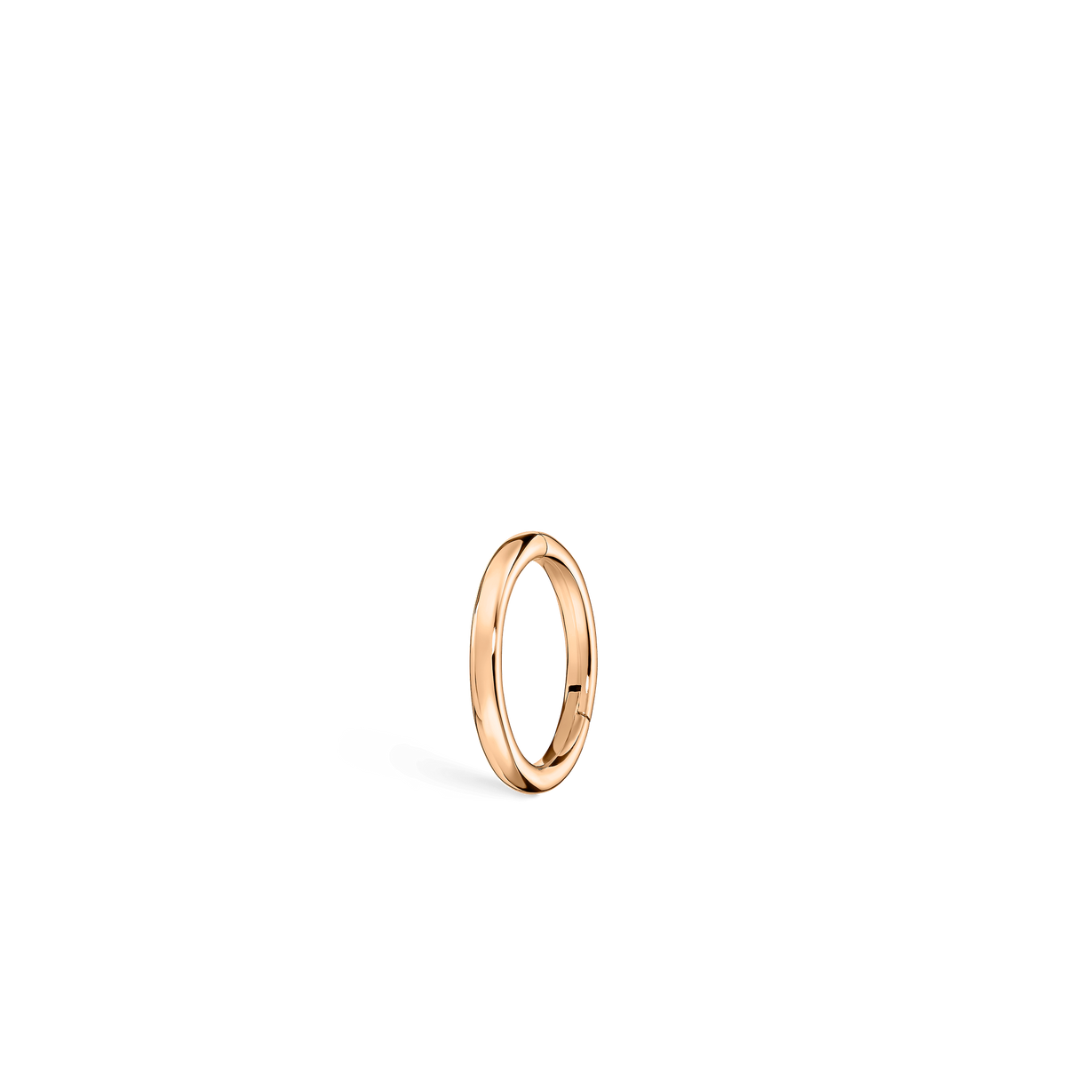 Plain Gold Hoop Earring