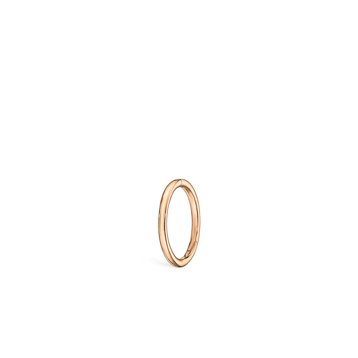 Plain Gold Hoop Earring