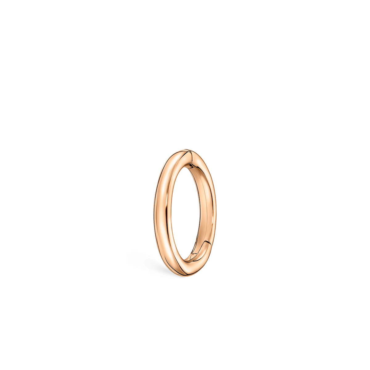 Plain Gold Hoop Earring