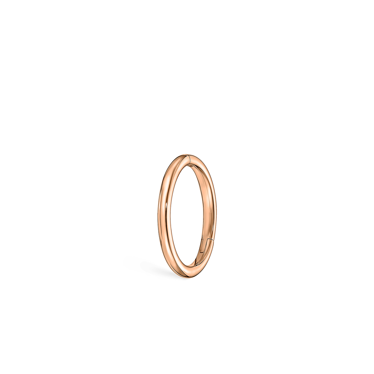 Plain Gold Hoop Earring