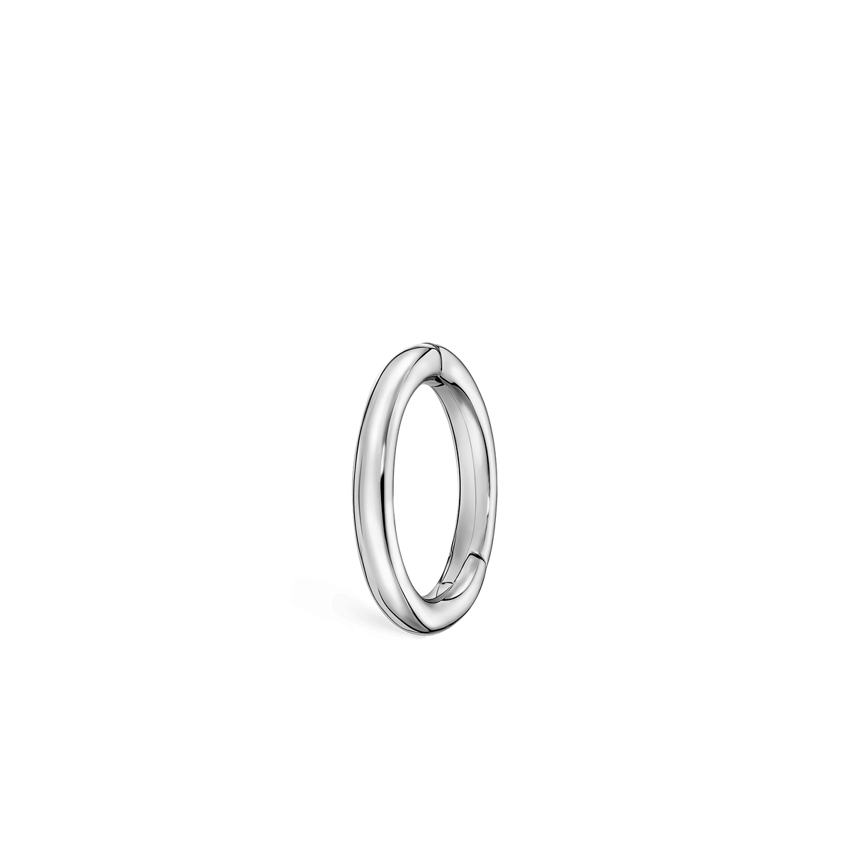 Plain Gold Hoop Earring