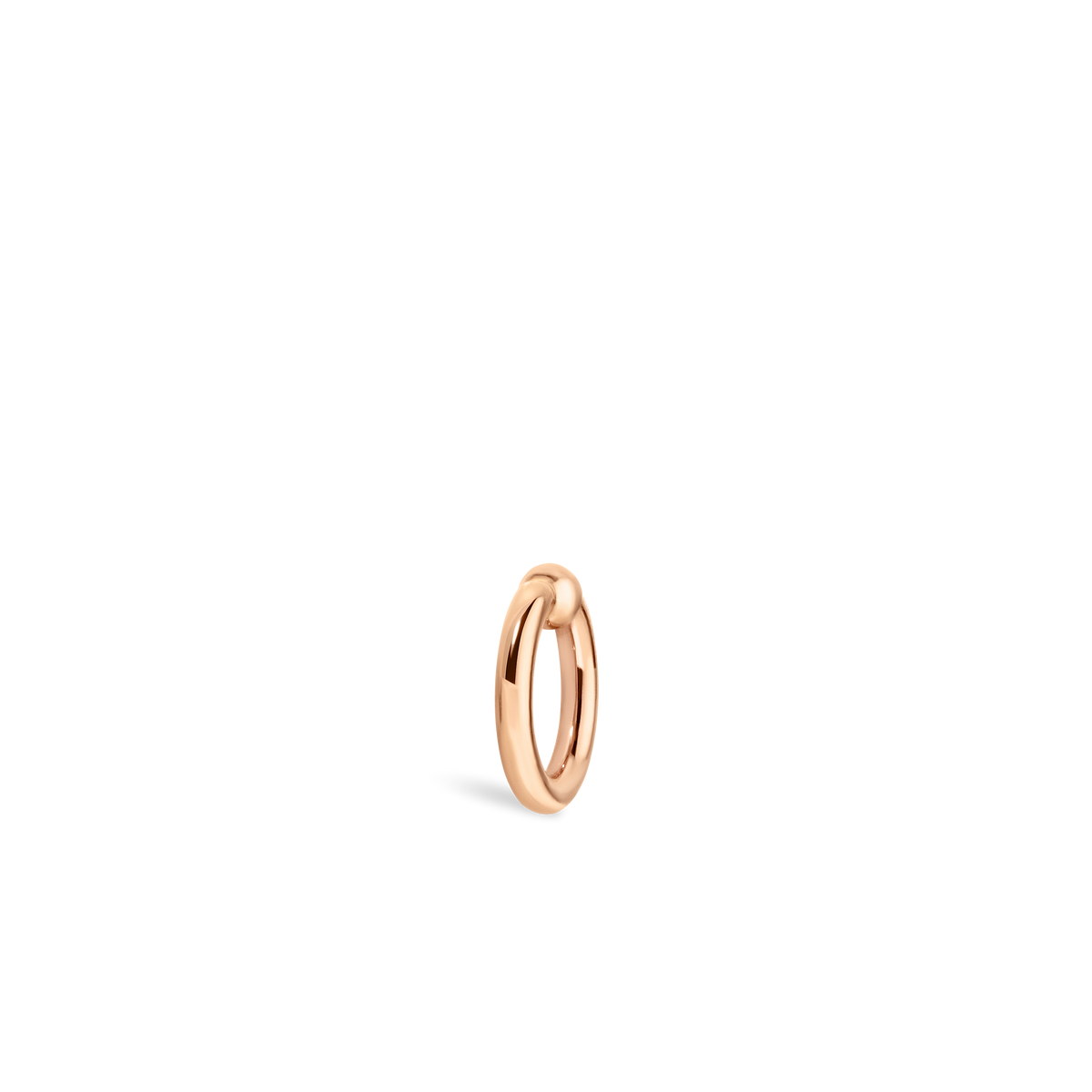 Fixed Gold Ball Ring
