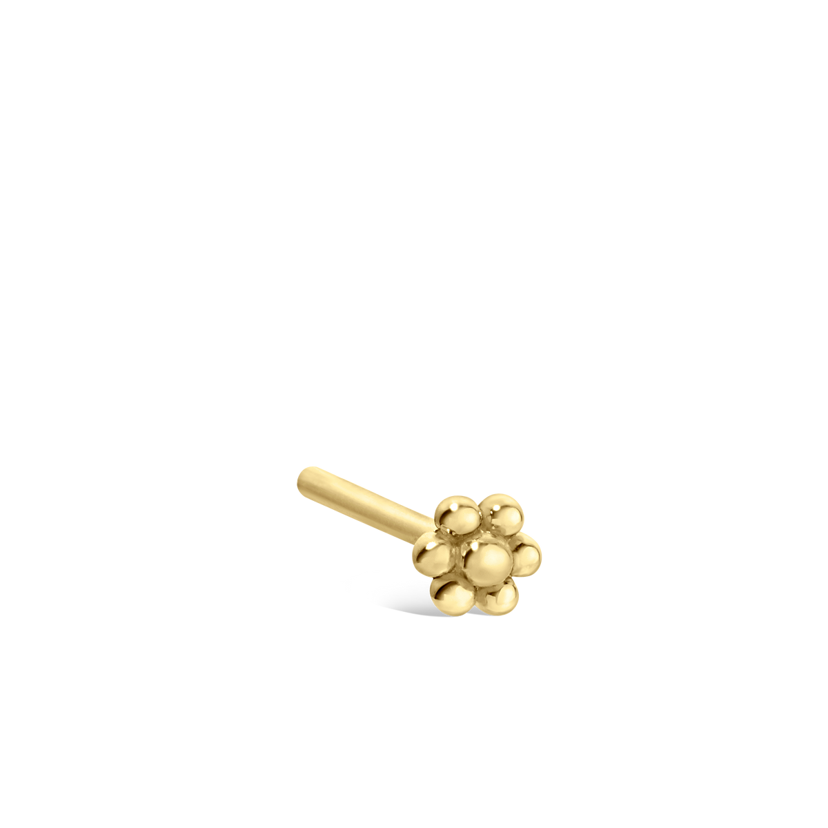 Ball Flower Tash Threaded Backing