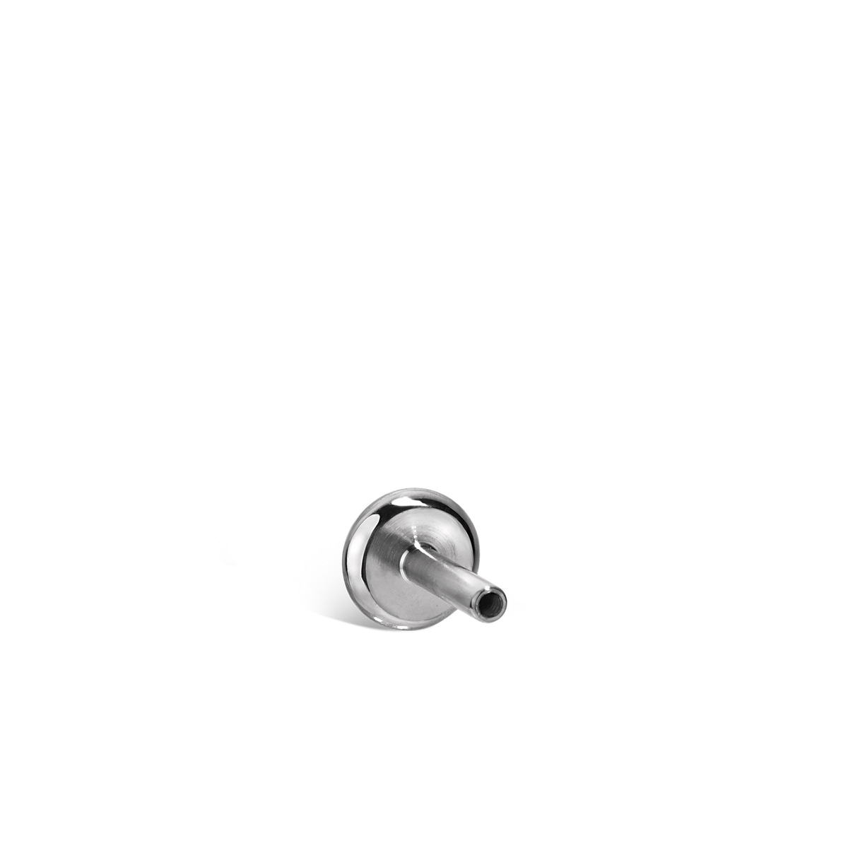 Titanium Disc Threaded Earring Back