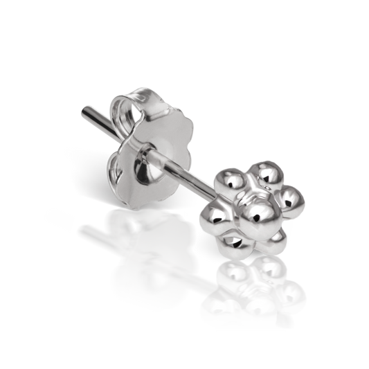Ball Flower Stud Earring