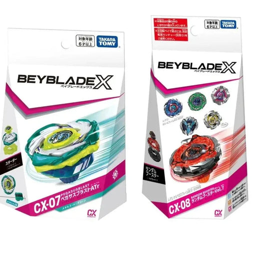 Takara Tomy Beyblade CX July Bundle CX-08 Fullset and CX-07