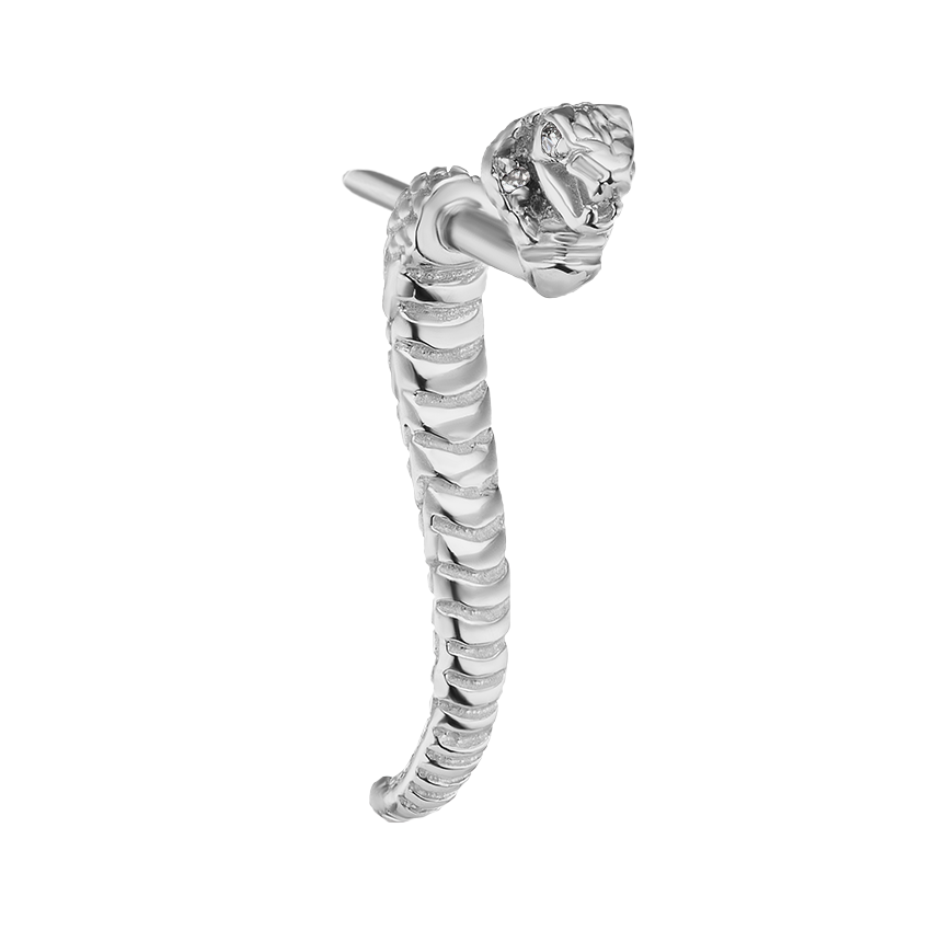 Diamond Eyes Diamond Hood Cobra Talon Traditional Earstud