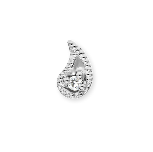 Diamond Paisley Nostril Screw