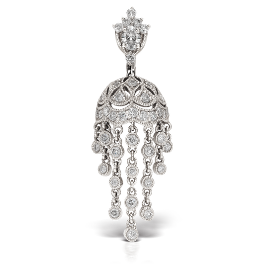 Diamond MT Tiara with Parasol Dangle Barbell