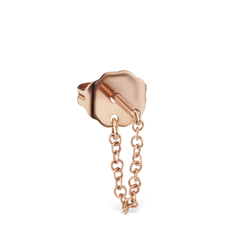 Chain Wrap Stud Earring