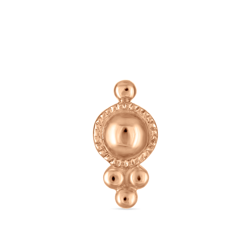 Four Ball Trinity Stud Earring