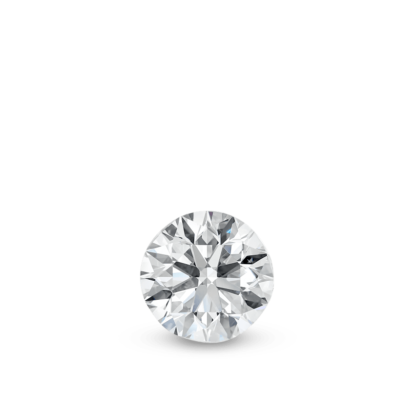 Invisible Set Diamond Stud Earring