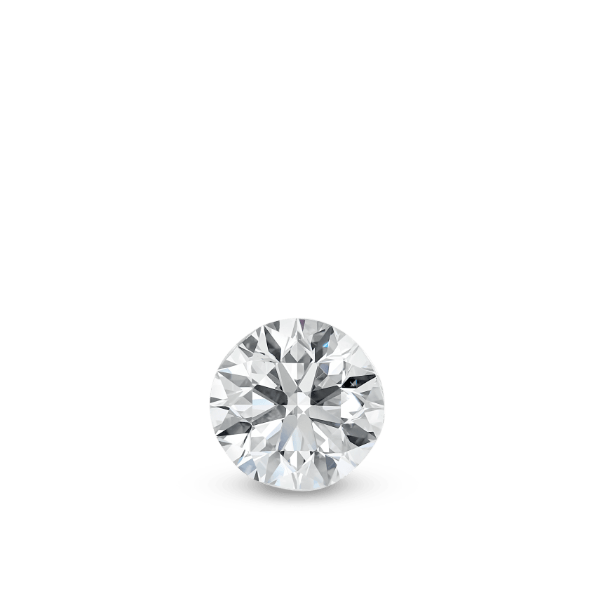 Invisible Set Diamond Stud Earring
