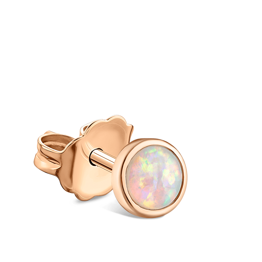 Opal Stud Earring