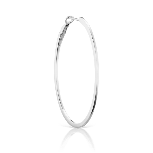 Flat Hoop Earring