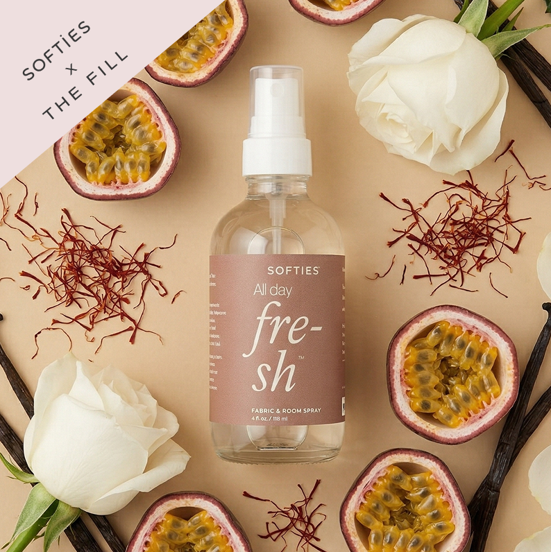 Softies x The Fill All Day Fresh™ Fabric & Room Spray