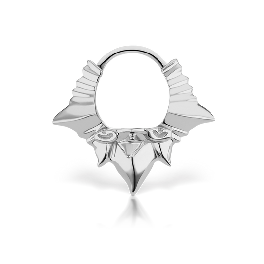 Javanese Spike Hoop Earring
