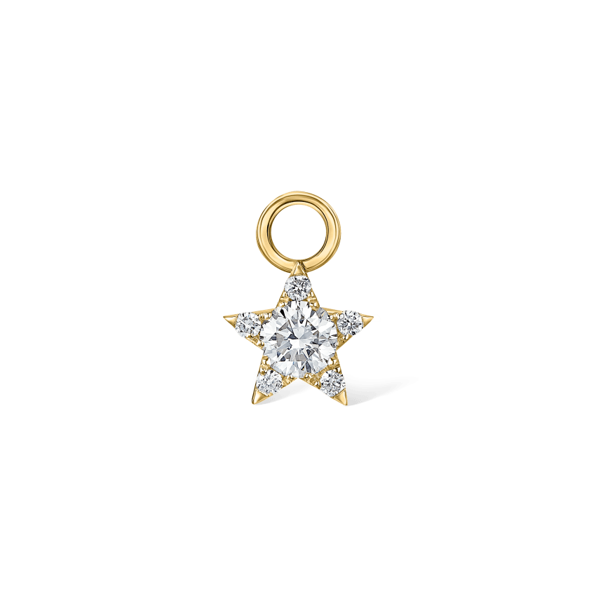 Diamond Star Charm