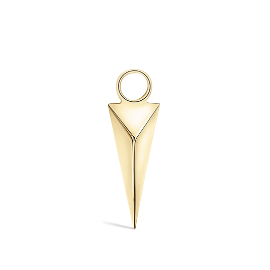 Faceted Long Spike Charm