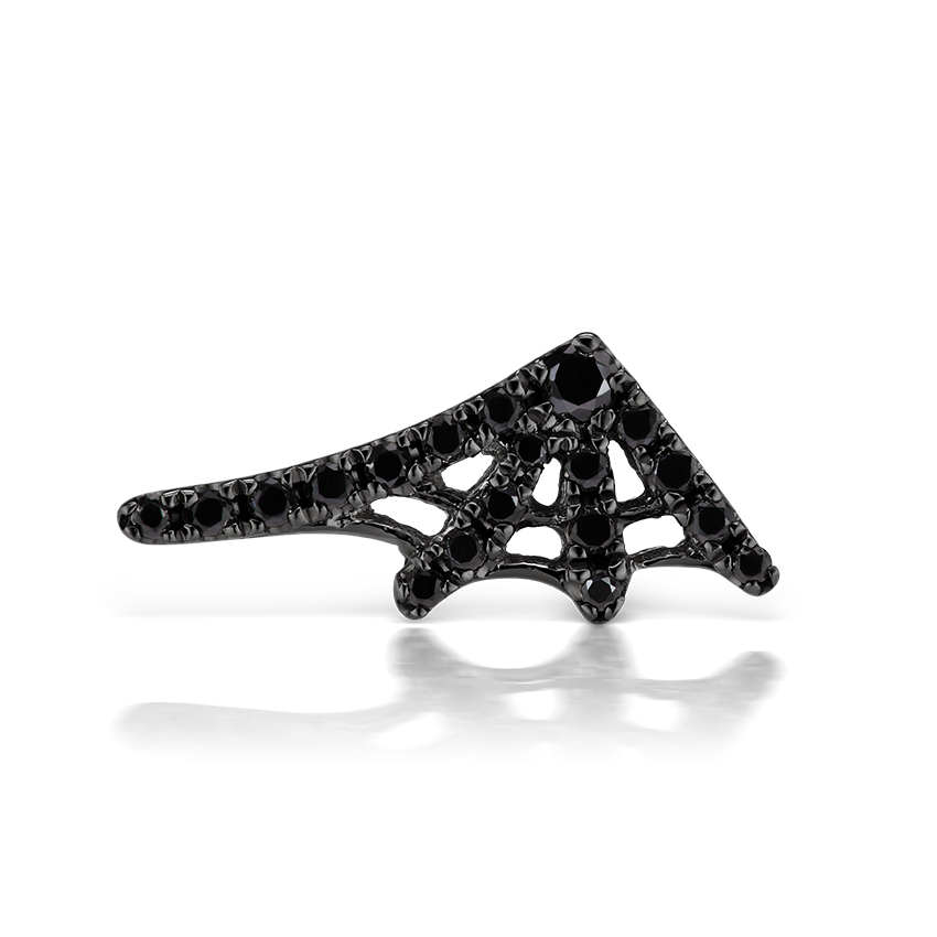 Black Diamond Web Earstud