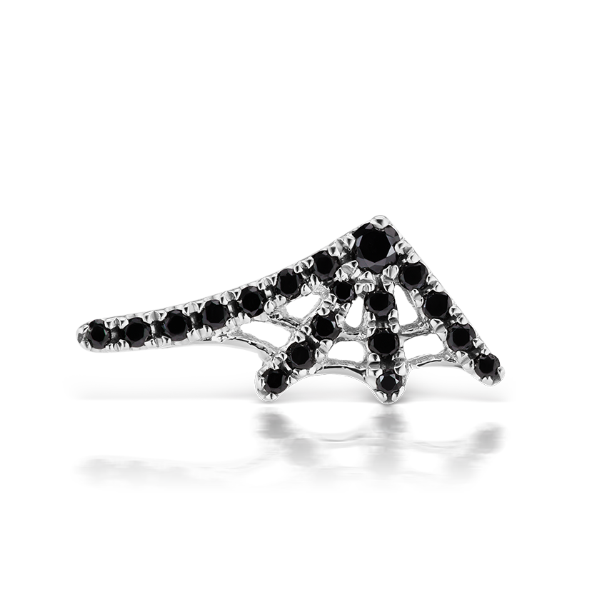 Black Diamond Web Earstud