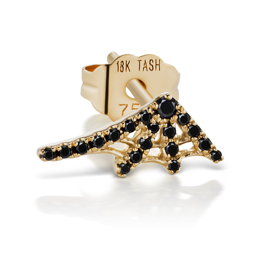 Black Diamond Web Earstud