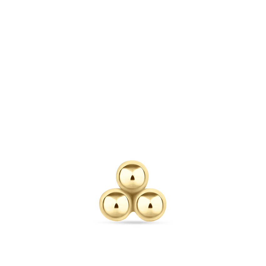 Three Ball Trinity Nostril Screw