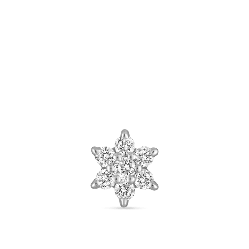 Diamond Flower Nostril Screw