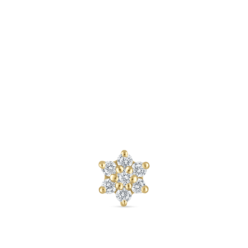 Diamond Flower Nostril Screw