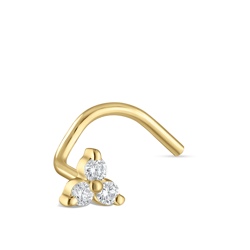 Diamond Trinity Nostril Screw