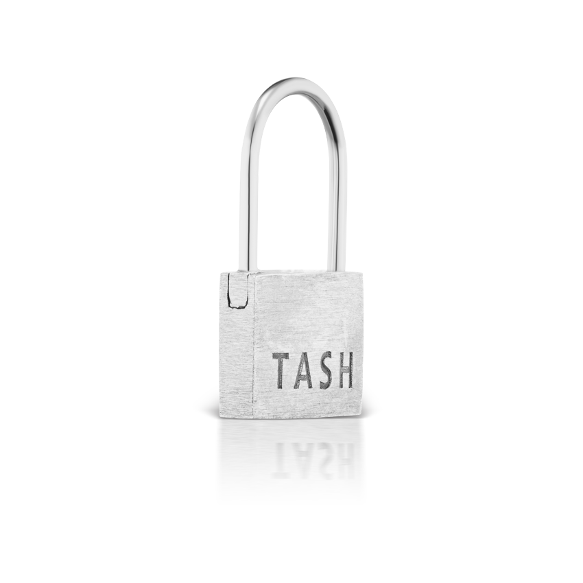 Padlock Hoop Earring