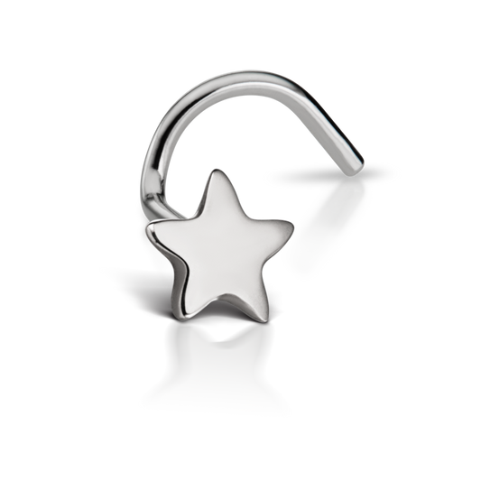 Plain Star Nostril Screw