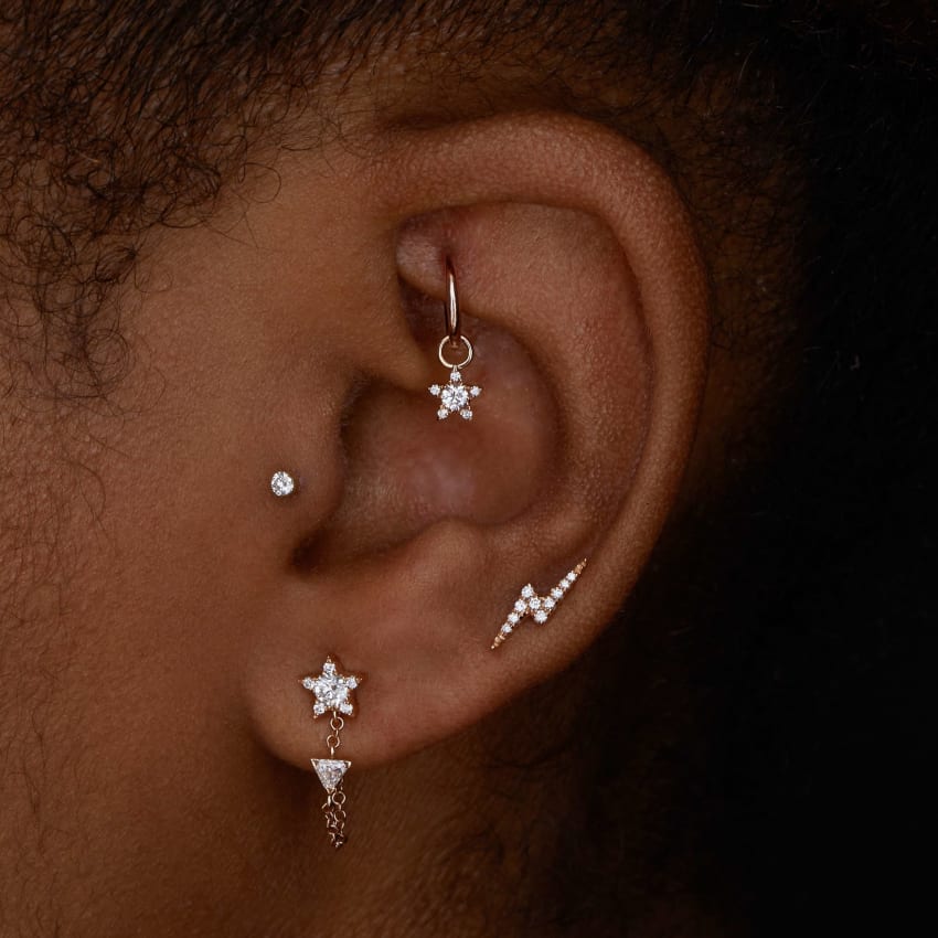 Diamond Star Charm