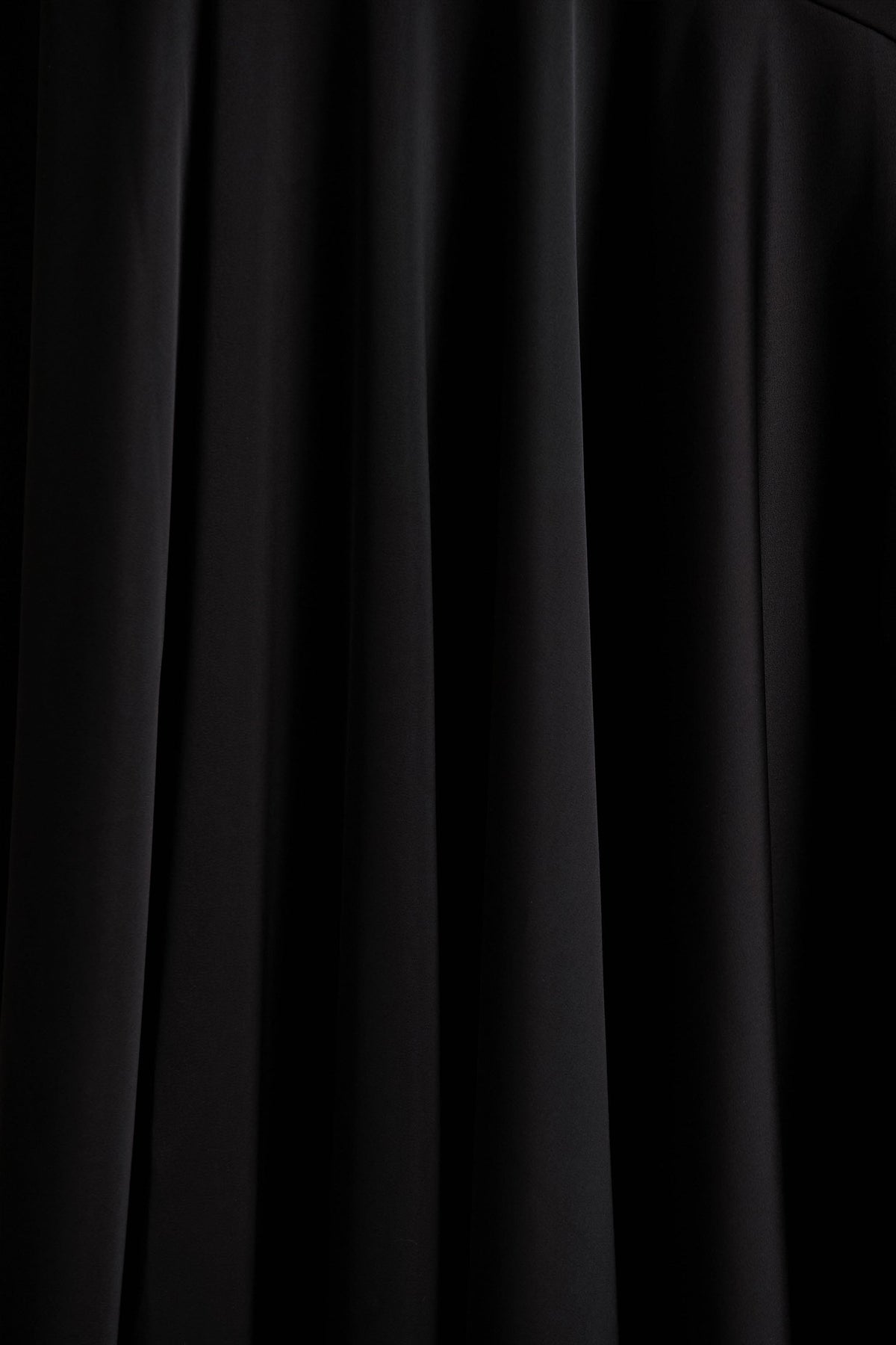Jemima | Black Satin Halter-Neck Maxi Dress With Feather Trim
