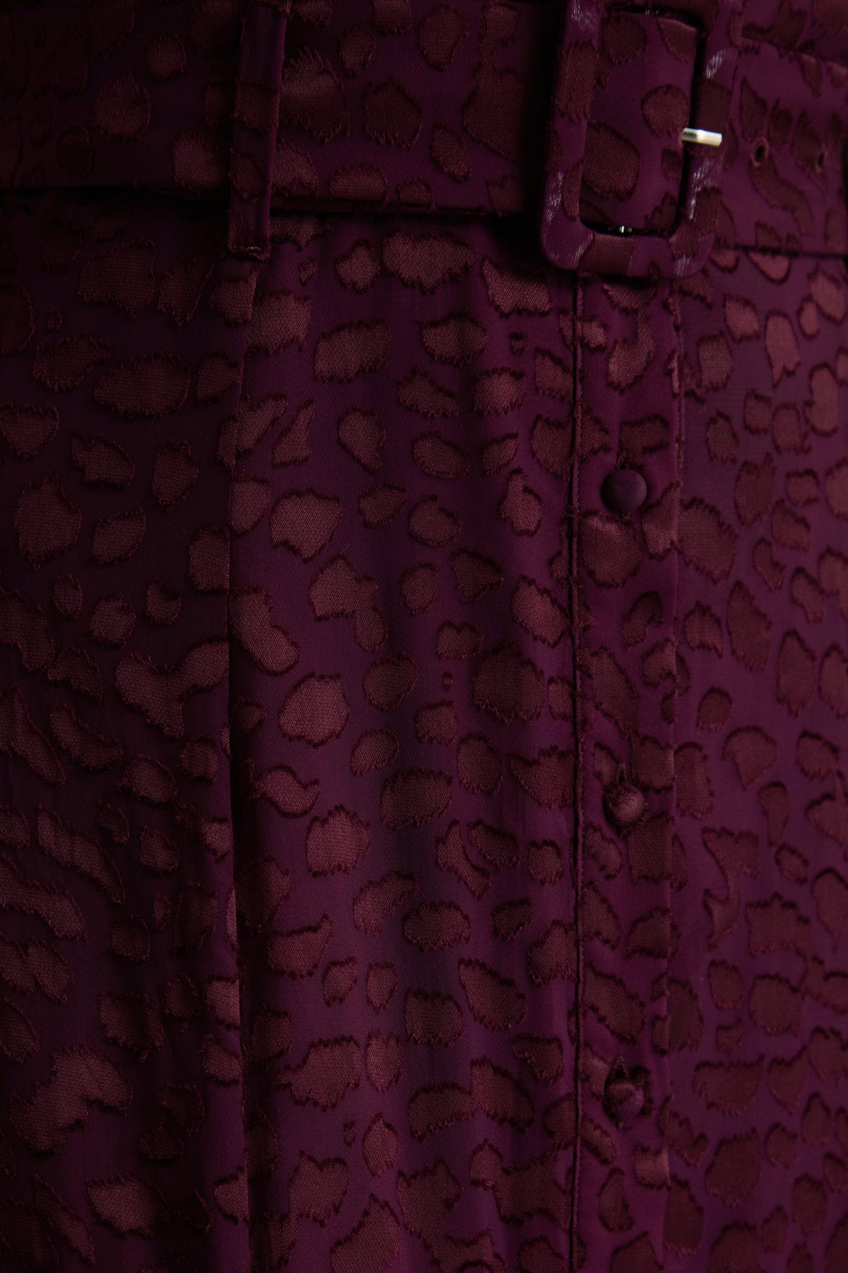 Kirsty | Purple Long Sleeve Shirt Dress With Full Skirt