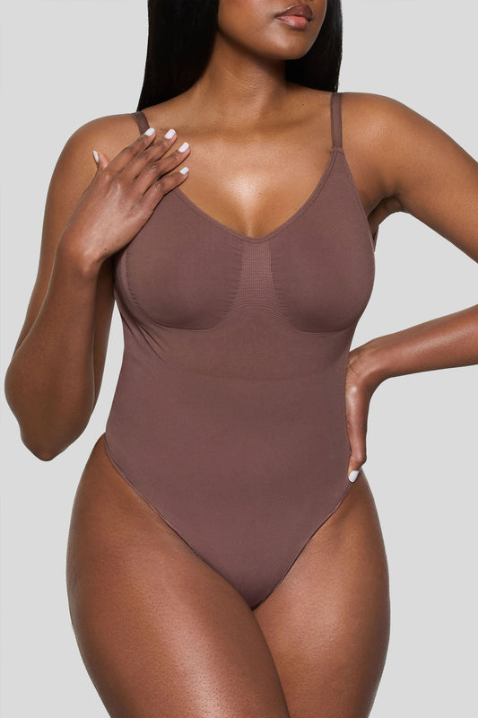 BOOMBA | Cocoa Bodysuit Thong Shapewear
