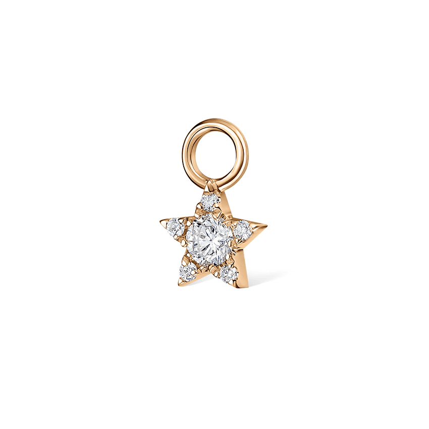 Diamond Star Charm